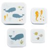 Set de 4 tuppers Ocean A Little Lovely Company
