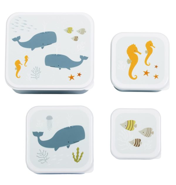 Set de 4 tuppers Ocean A Little Lovely Company