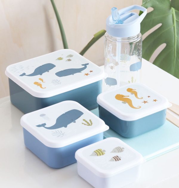 Set de 4 tuppers Ocean A Little Lovely Company