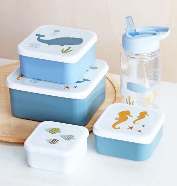 Set de 4 tuppers Ocean A Little Lovely Company