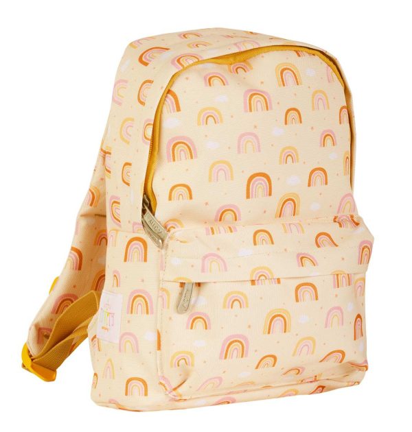 Mochila Rainbows pequeña personalizable A Little Lovely Company