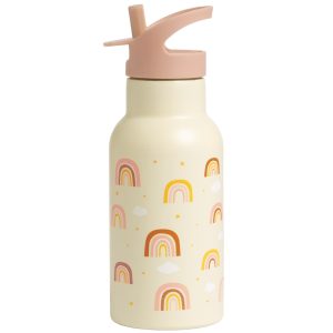 Botella de acero inoxidable Rainbows 350 ml A Little Lovely Company