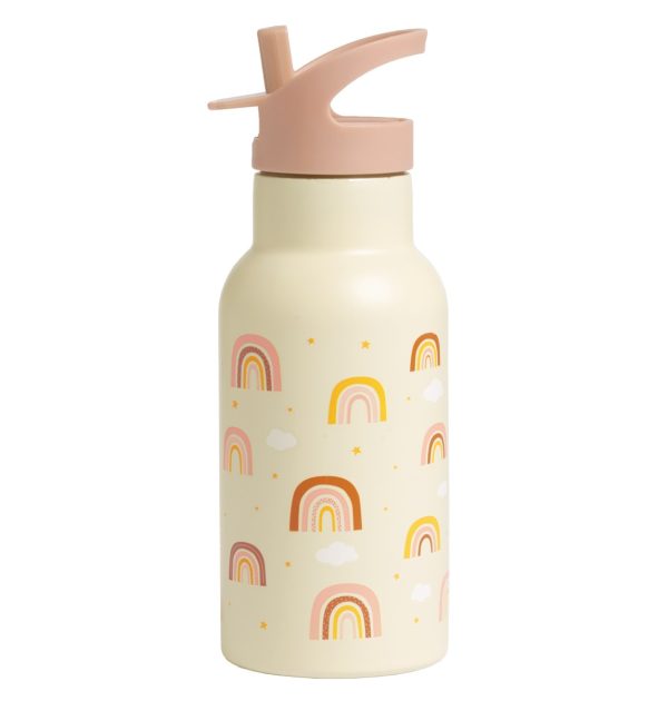 Botella de acero inoxidable Rainbows 350 ml A Little Lovely Company