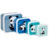 Pack de 4 tuppers Panda A Little Lovely Company