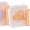 Set de 3 cajitas de almuerzo happy dinos Saro