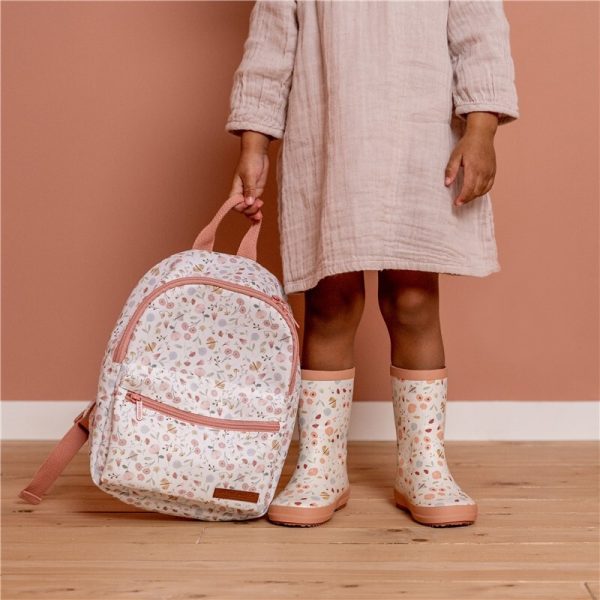 Mochila personalizable Flowers and Butterflies Little Dutch