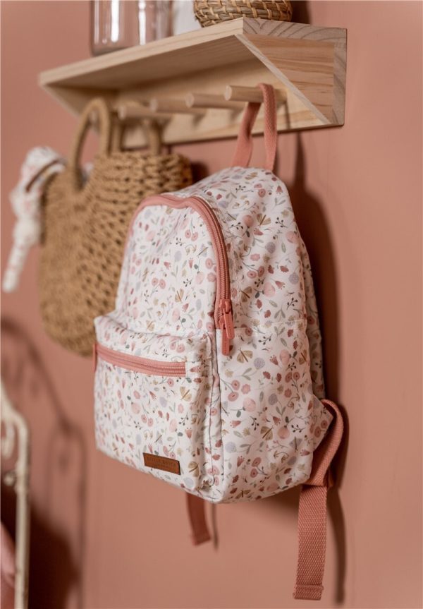 Mochila personalizable Flowers and Butterflies Little Dutch