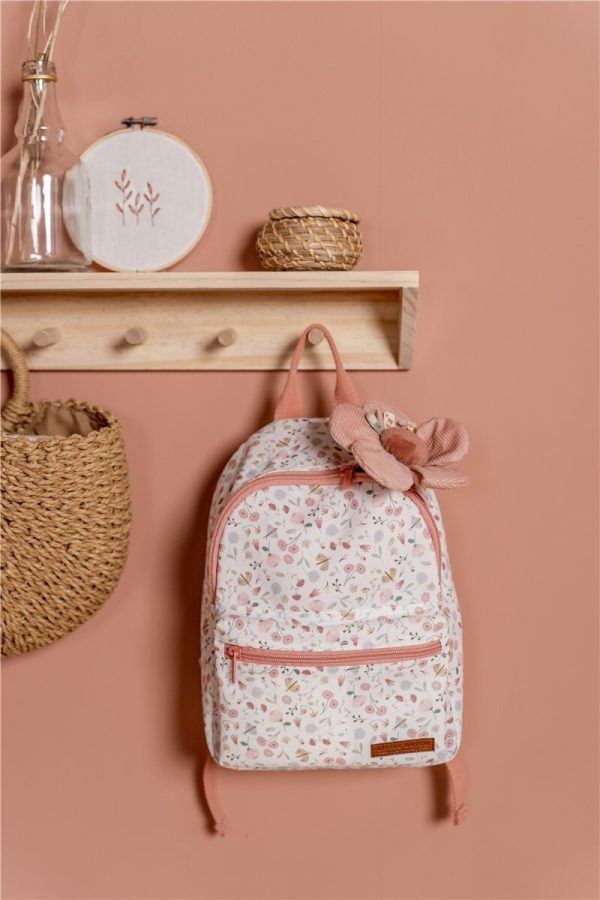 Mochila personalizable Flowers and Butterflies Little Dutch