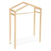Perchero infantil casita 34 x 104 cm