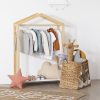 Perchero infantil casita 34 x 104 cm