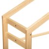 Perchero infantil casita 34 x 104 cm