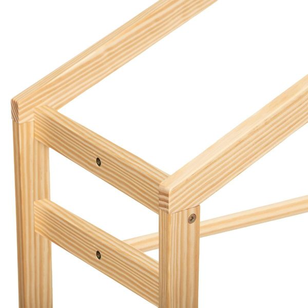 Perchero infantil casita 34 x 104 cm