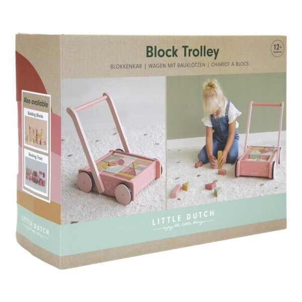 Andador caminador con Bloques Wild Flowers Little Dutch
