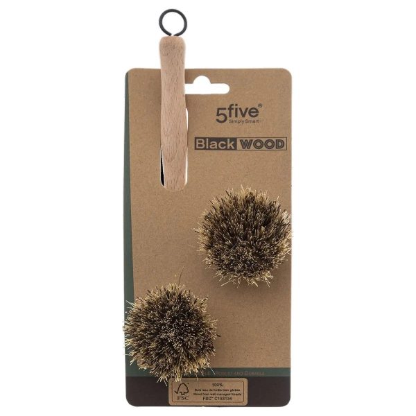 Cepillo de fibras vegetales con recambio Moraig Home