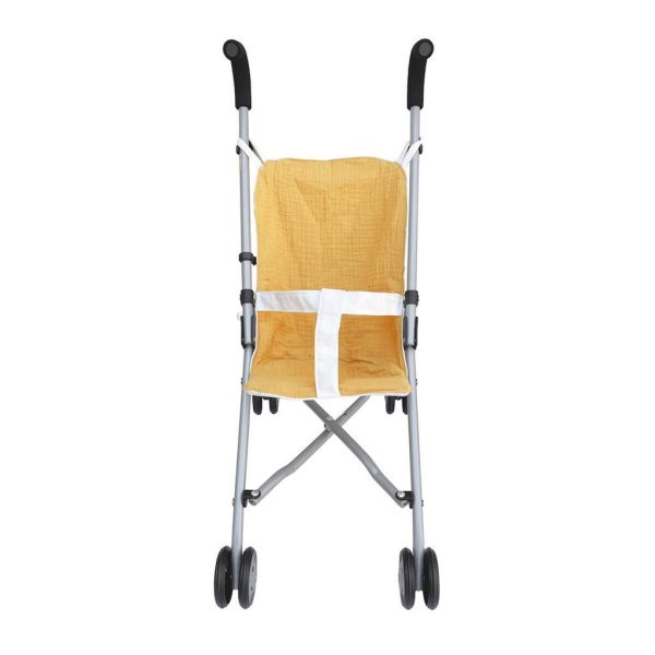 Carrito para muñecos Bobble mostaza