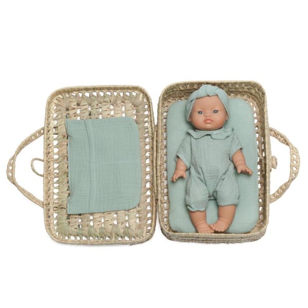 Muñeca Bobble verde menta