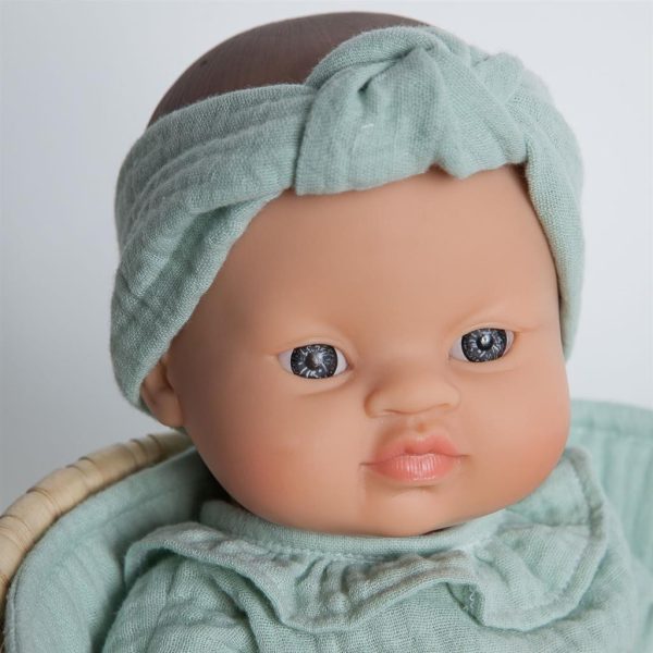 Muñeca Bobble verde menta