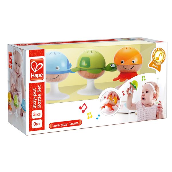 Juego de sonajeros adhesivos