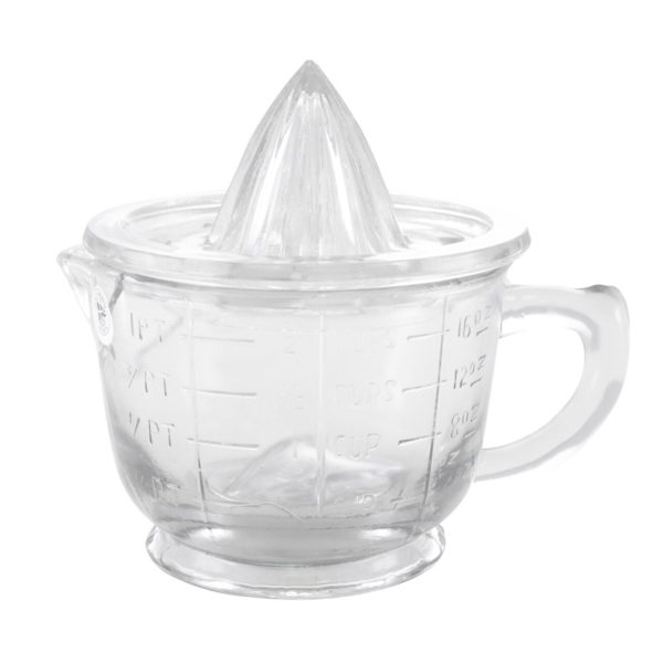 Exprimidor de cítricos de cristal