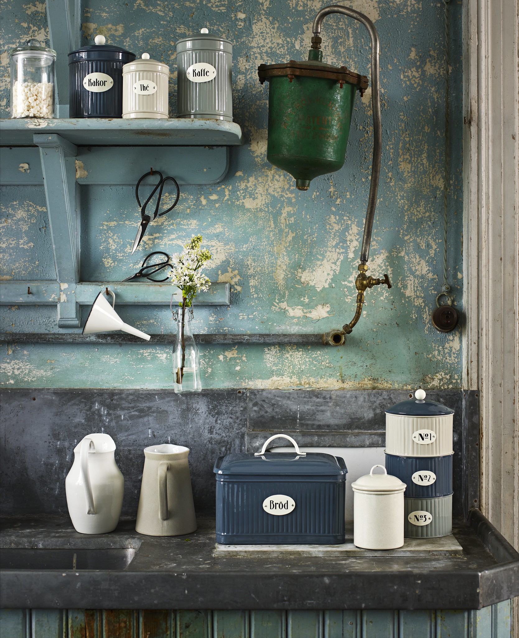 Embudo esmaltado Embudo esmaltado