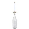Portavelas para botella Ingrid beige