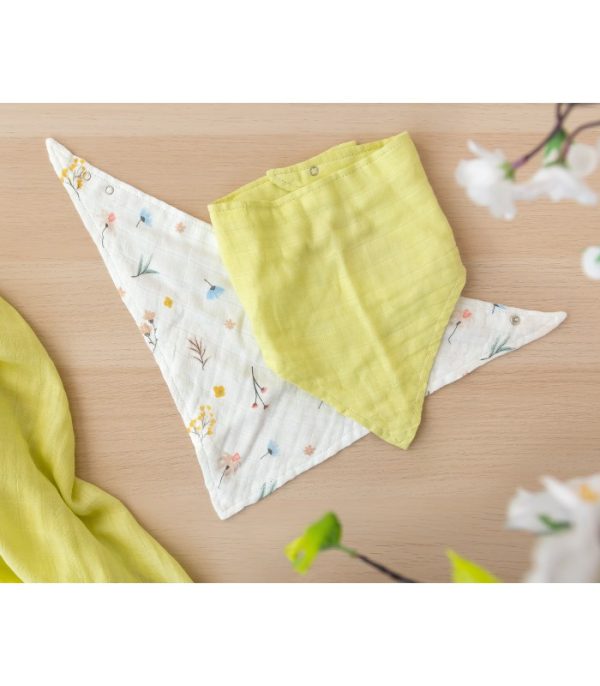 Pack de 2 bandanas secababitas bambú y algodón spring