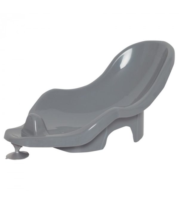 Set de bañera Dark grey con asiento y desagüe Sense LED Bebé-Jou
