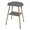 Set de bañera Dark grey con asiento y desagüe Sense LED Bebé-Jou