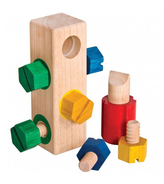 Juguete para enroscar Screw Block