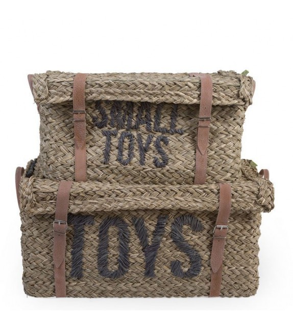 Set de dos baúles guarda juguetes de Childhome