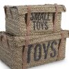 Set de dos baúles guarda juguetes de Childhome