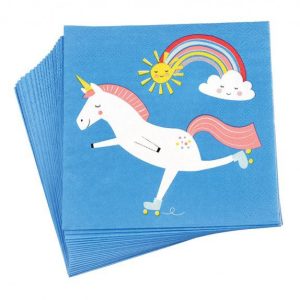 Pack de 20 servilletas de papel Magical Unicorn