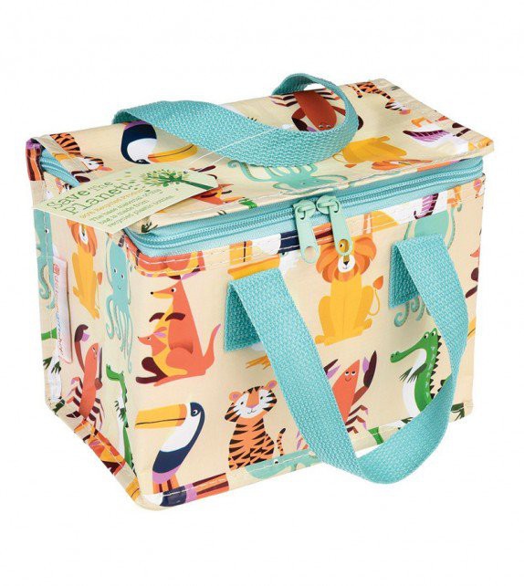 Bolsa para merienda térmica con animales