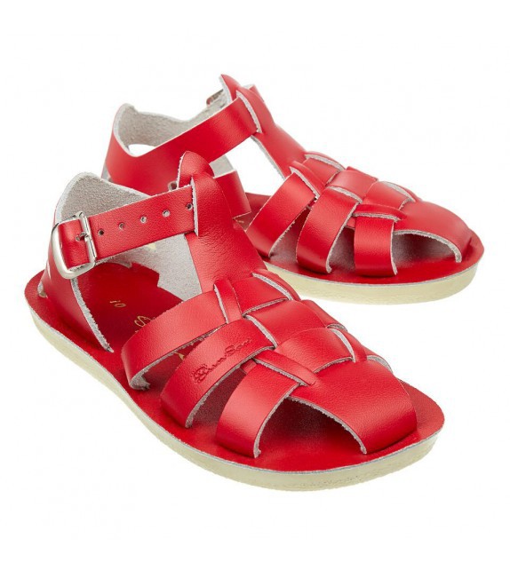 Salt Water Sandals Shark rojo