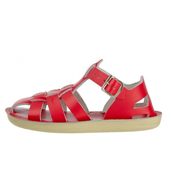 Salt Water Sandals Shark rojo