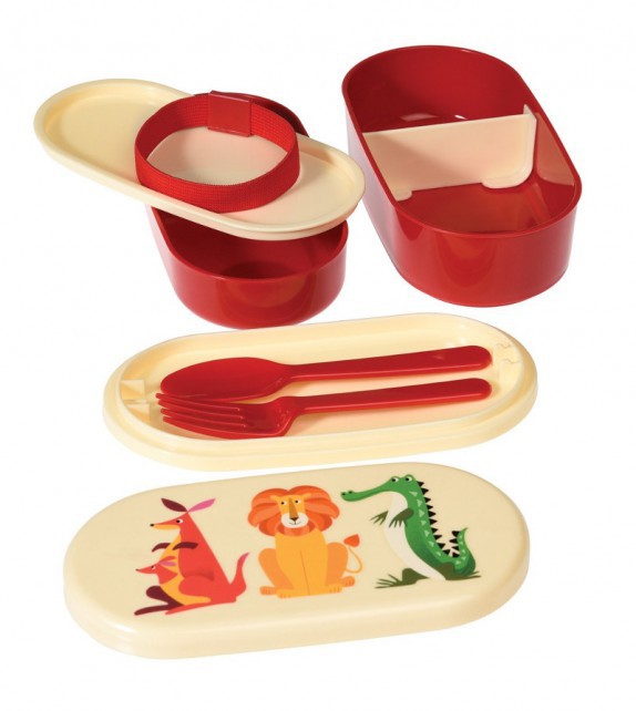 Fiambrera tipo bento Animales