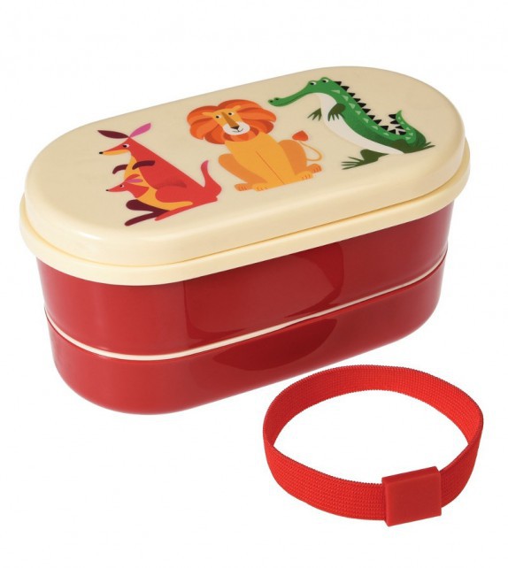 Fiambrera tipo bento Animales