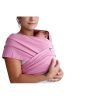Fular portabebés semielástico rosa Mundo Petit