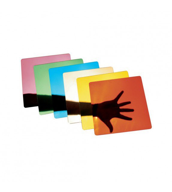 Pack de 6 espejos Montessori de colores