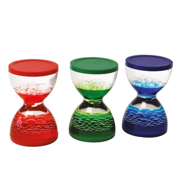 Set de 3 relojes sensoriales líquidos