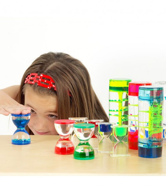 Set de 3 relojes sensoriales líquidos