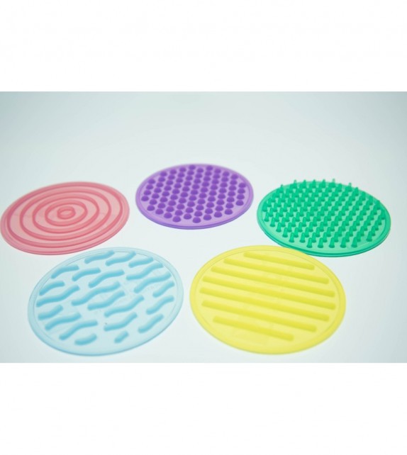 Set de círculos sensoriales de silicona