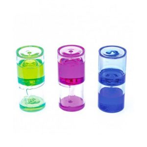 Set de 3 cilindros sensoriales con líquido espeso