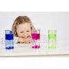 Set de 3 cilindros sensoriales con líquido espeso