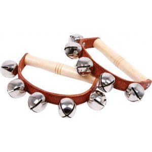Set de 2 sonajeros cascabel