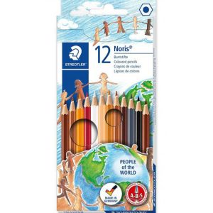 Pack 8 ceras de colorear ¨pintemos los colores de la piel¨