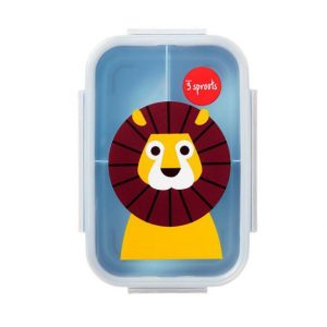 Fiambrera tipo bento león 3Sprouts