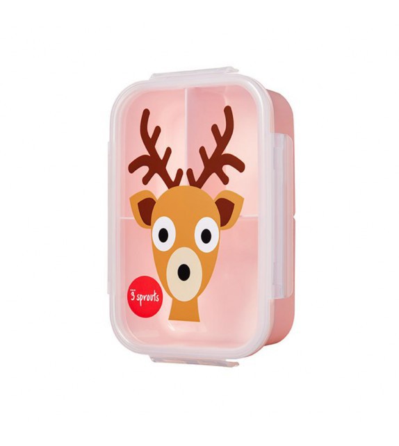 Fiambrera tipo bento león 3Sprouts
