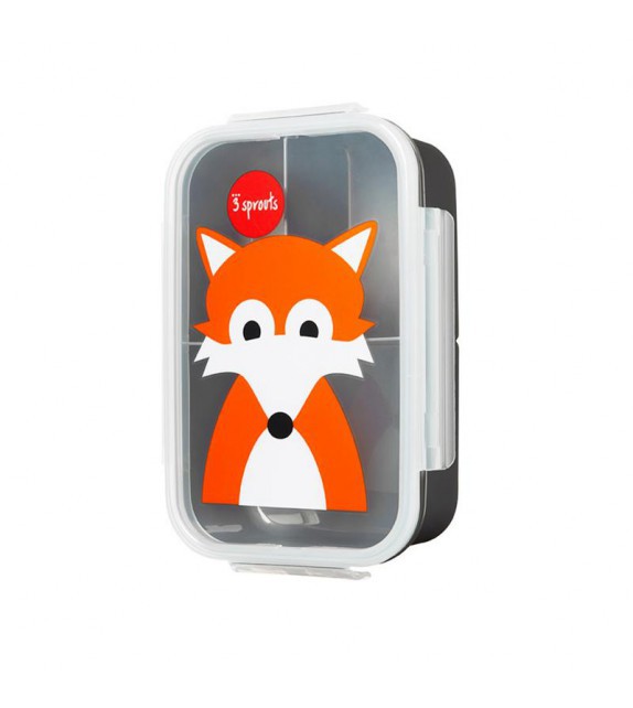 Fiambrera tipo bento zorro 3Sprouts