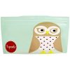Pack de 2 bolsas reutilizables para snacks oso 3Sprouts